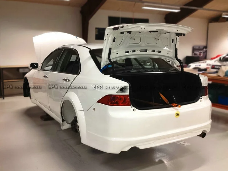 

suitable for Well-made Wide Rear Bumper for Honda Accord CL7 WTCC Type 2005-2008 (Facelift) Fiber Glass