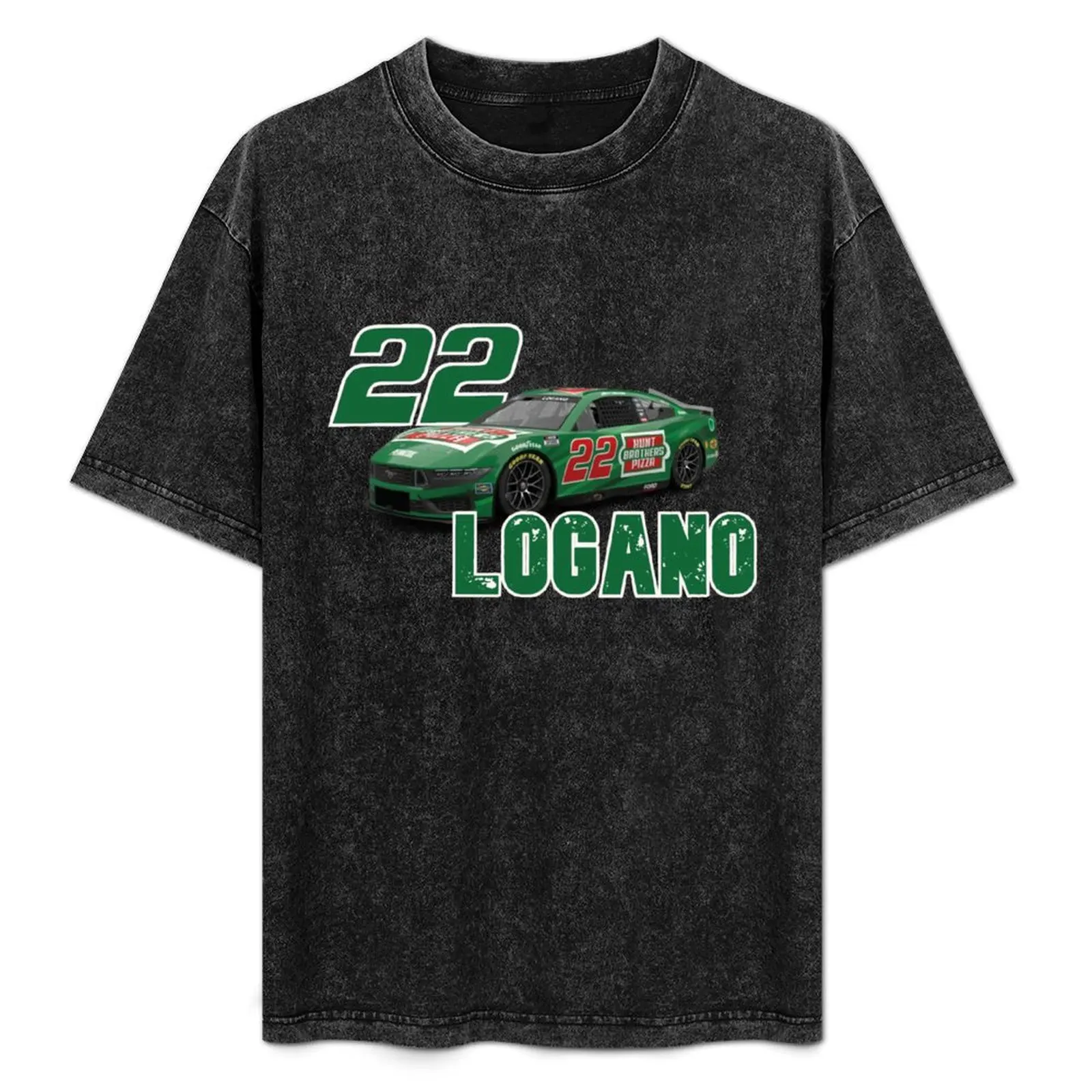 Joey Logano - 2024 Hunt Brother's Pizza Scheme T-Shirt shirts graphic tee anime t shirts plus size clothes mens clothing