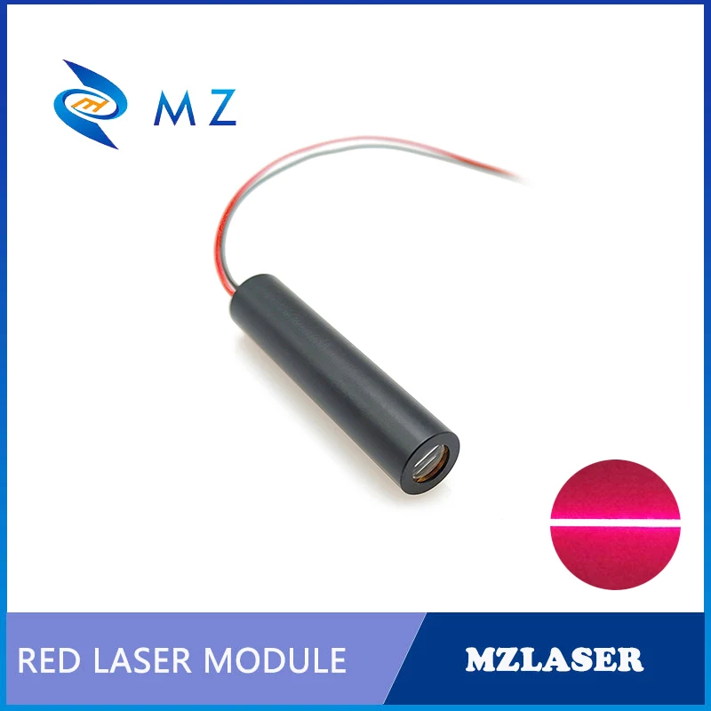 Red Line Laser Module D10mm 650nm 100mW 12V High Quality Glass Lens Industrial Grade ACC Drive Type