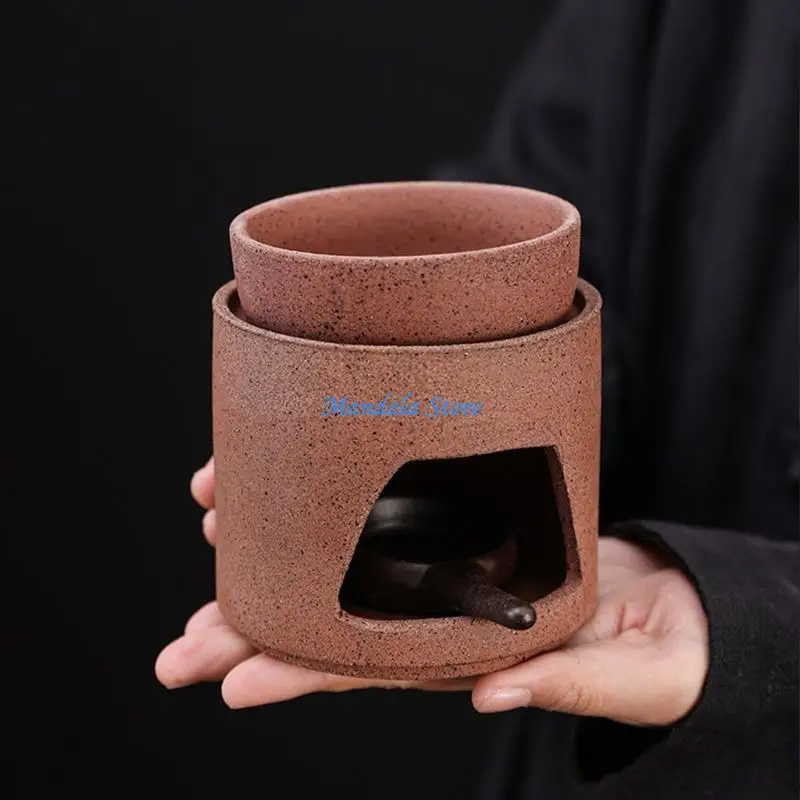 U2JC Ceramic Aromas Diffuser Oil Burners Multipurpose Tea Warmer For Home Aesthetic
