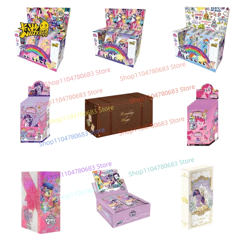 cartas-colecionaveis-premium-novas-e-originais-kayou-serie-my-little-pony-amizade-para-sempre-presentes-de-anime-para-feriados