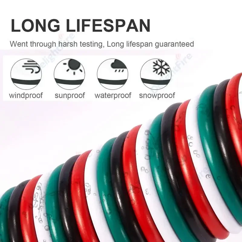 Single Core Electrical Wire 14 16 18 20 22 AWG Flexible Copper Hard Wire Home Improvement Household DIY Equipment Electric Cable