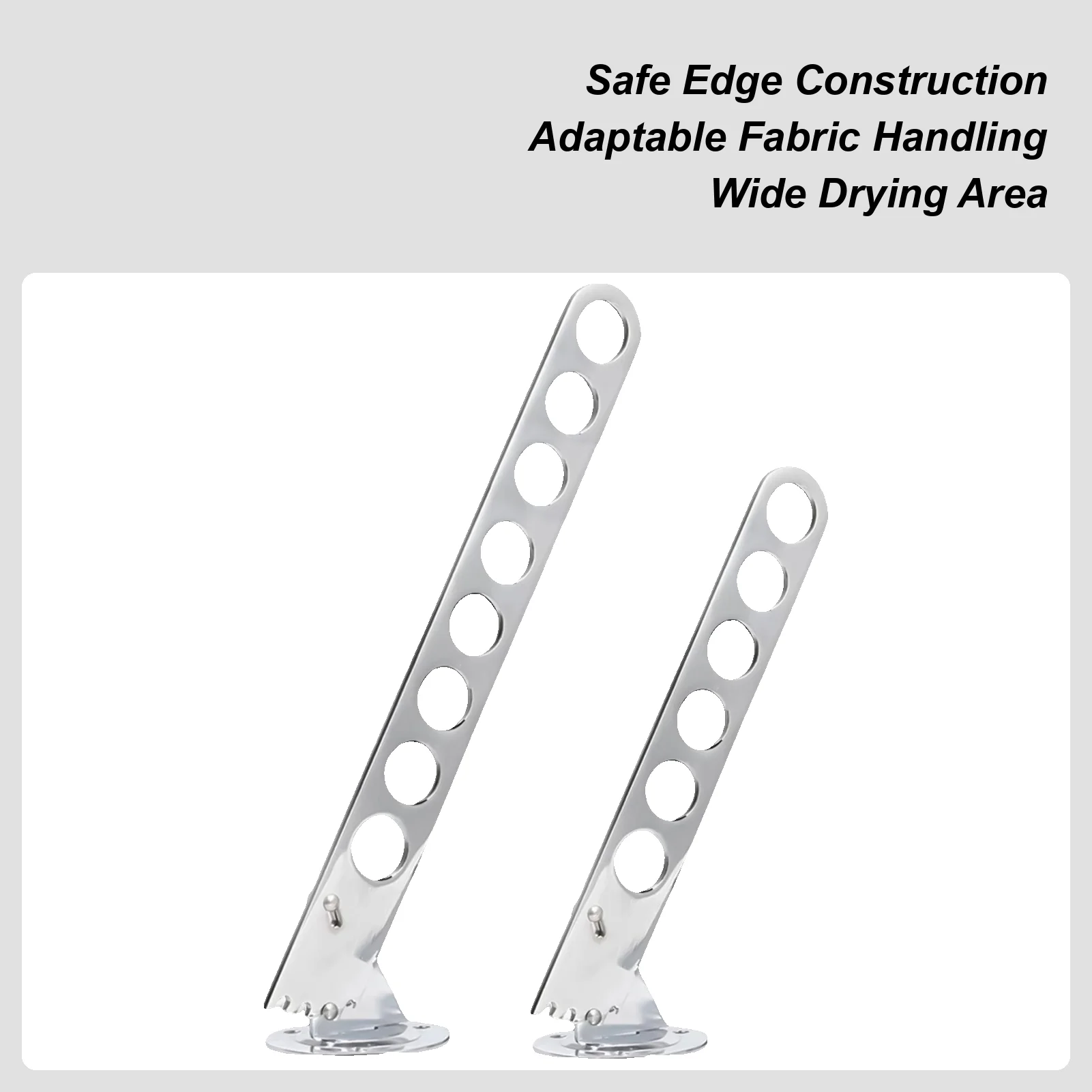 

Wall Mounted Drying Rack Folding Garments Wall Dryer Organizer Stainless Steel Adjustable Clothes Drying Rack Space Saving