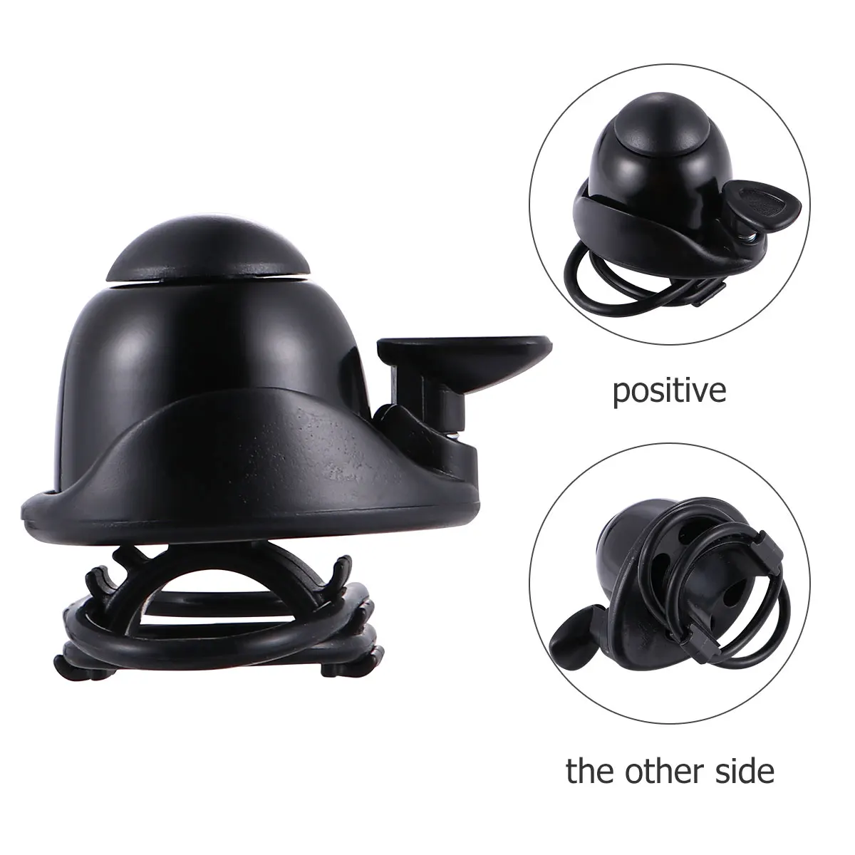 

1pc Universal Electric Scooter Bell Durable Adjustable Bike Horn For Road Mountain Bikes Loud Crisp Sound Safe Riding