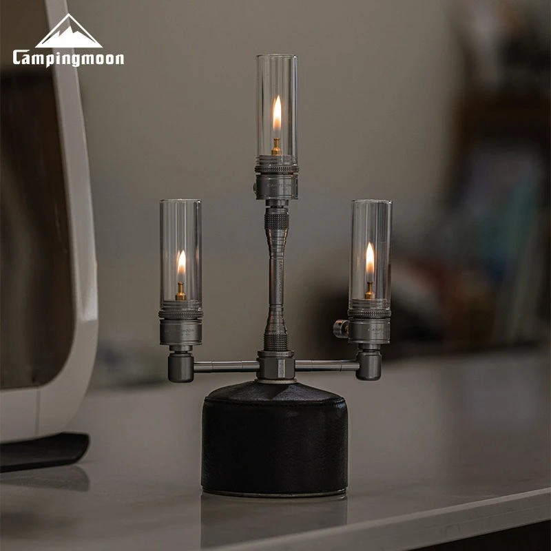 

Адаптер для газовых баллонов CAMPINGMOON Z33 из алюминиевого сплава, 1-в-3, для подключения трех баллонов.