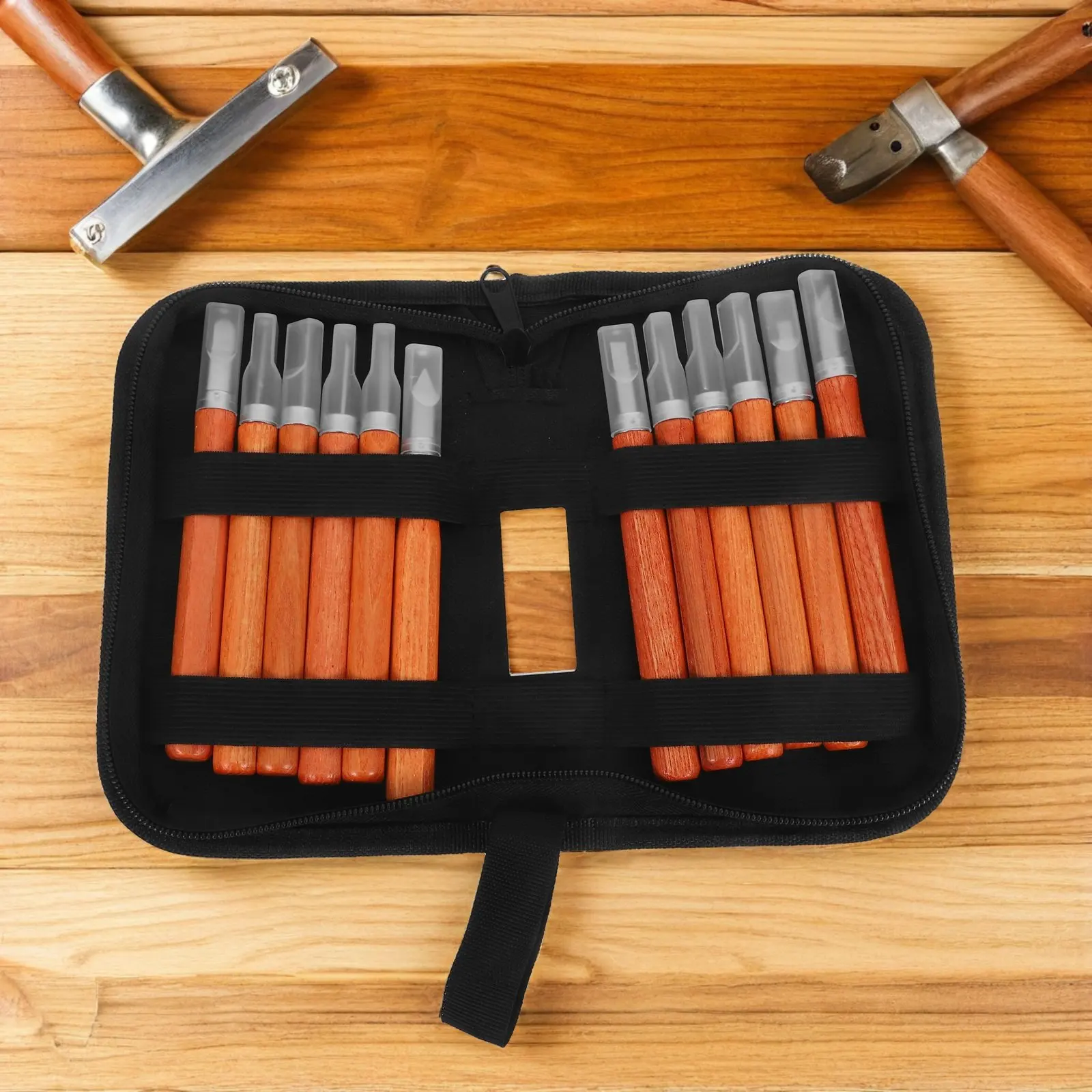 

1Set Wood Carving Knife Set with Simulated Rosewood Handles Professional Detail Carving Chisels for Wood Sculpting Modeling