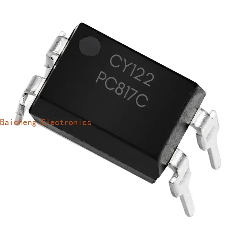 100PCS PC817 PC817C 817 817C EL817 5v Optocoupler FL817C PS817C DIP4 DIP Opto Coupler New Optical Isolation IC Chip