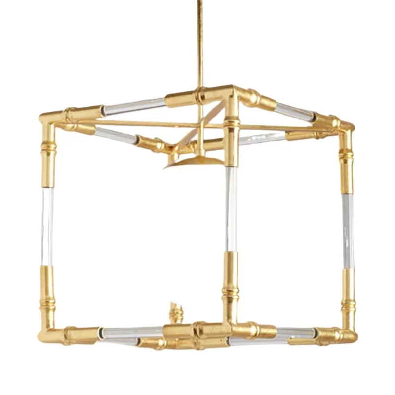 

Villa hotel model room living room chandelier