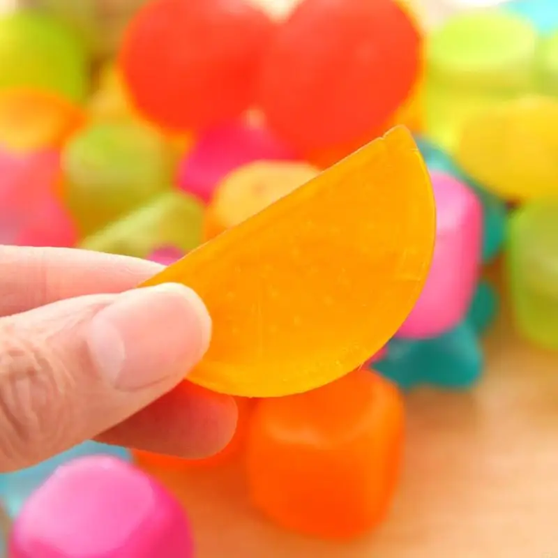 77JA 6 peças Cubos gelo plásticos laváveis ​​não matizam cubos gelo para café com café com leite