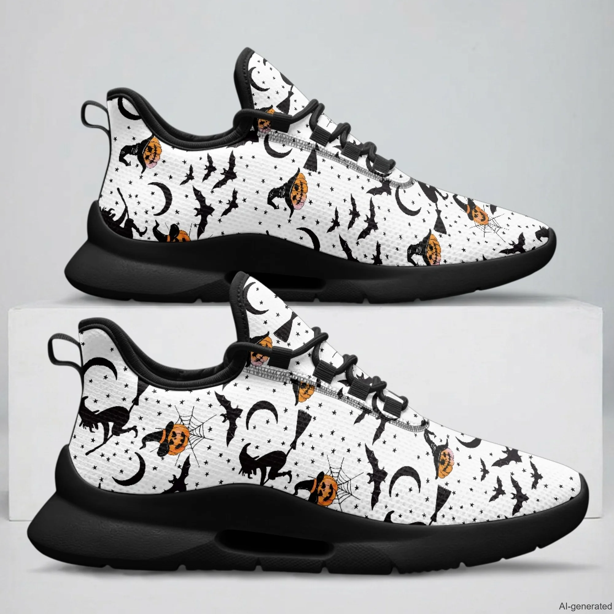 XIXIRIMIDO Tenis Feminino Lace-up Casual Shoes Nurse Sneakers Man Shoes Women's Sneakers and Casual Shoes Halloween Witch 35-48