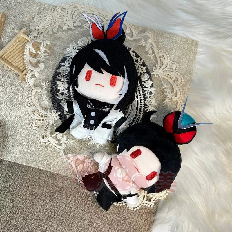 20cm Anime Rider ZZZ Nox Code 7 Kawaii Cosplay Soft Cotton Doll Cartoon DIY Dress Up Clothing Toy Figures Fans Collection Gifts