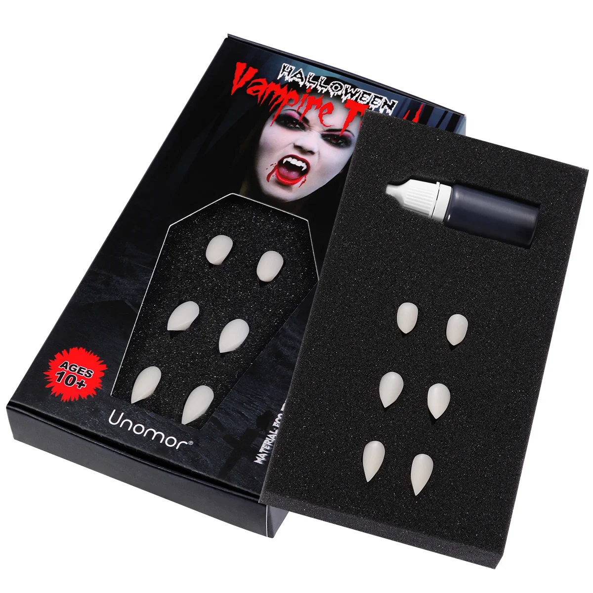 Zanne per cosplay Dente finto Accessori per costumi di Halloween Uomini adulti Denti finti