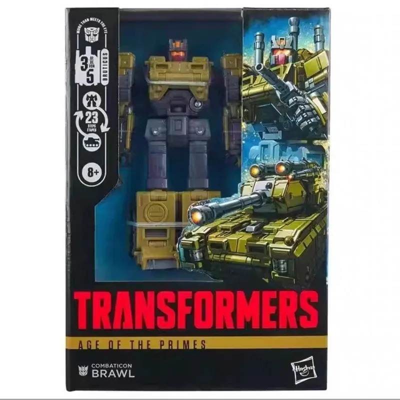 

Новая оригинальная игрушка Hasbro Transformers Age of The Primes Brawl Models, коллекционная фигурка, игрушки для хобби, коллекционные товары