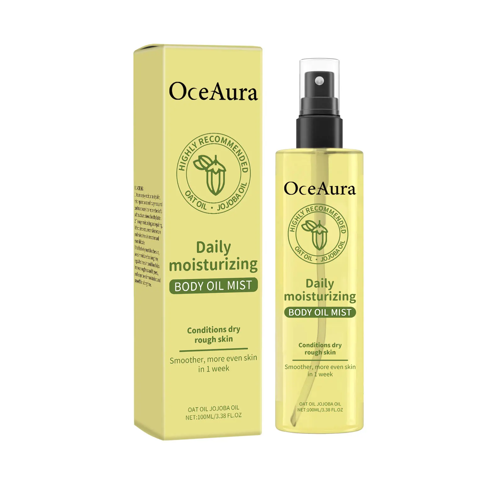

OceAura Vitamin E Moisturizing Body Oil Daily Moisturizing Care For Body Skin Moisturizing Body Care Oil 1pcs