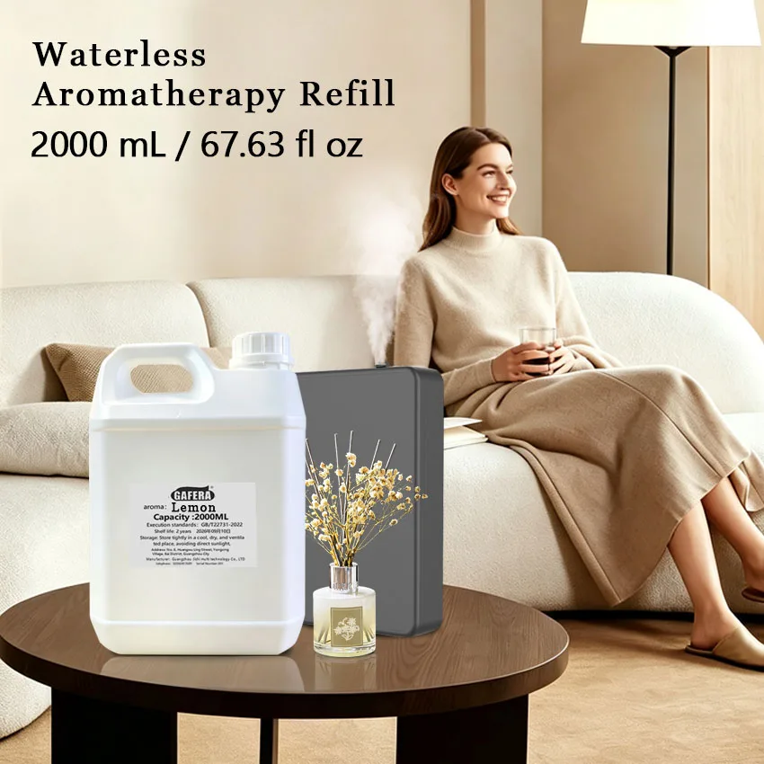 Hotel fragrance essential oil waterless diffuser oil 2000ml/67.63floz large capacity refill suitable for hotels, offices, clubs