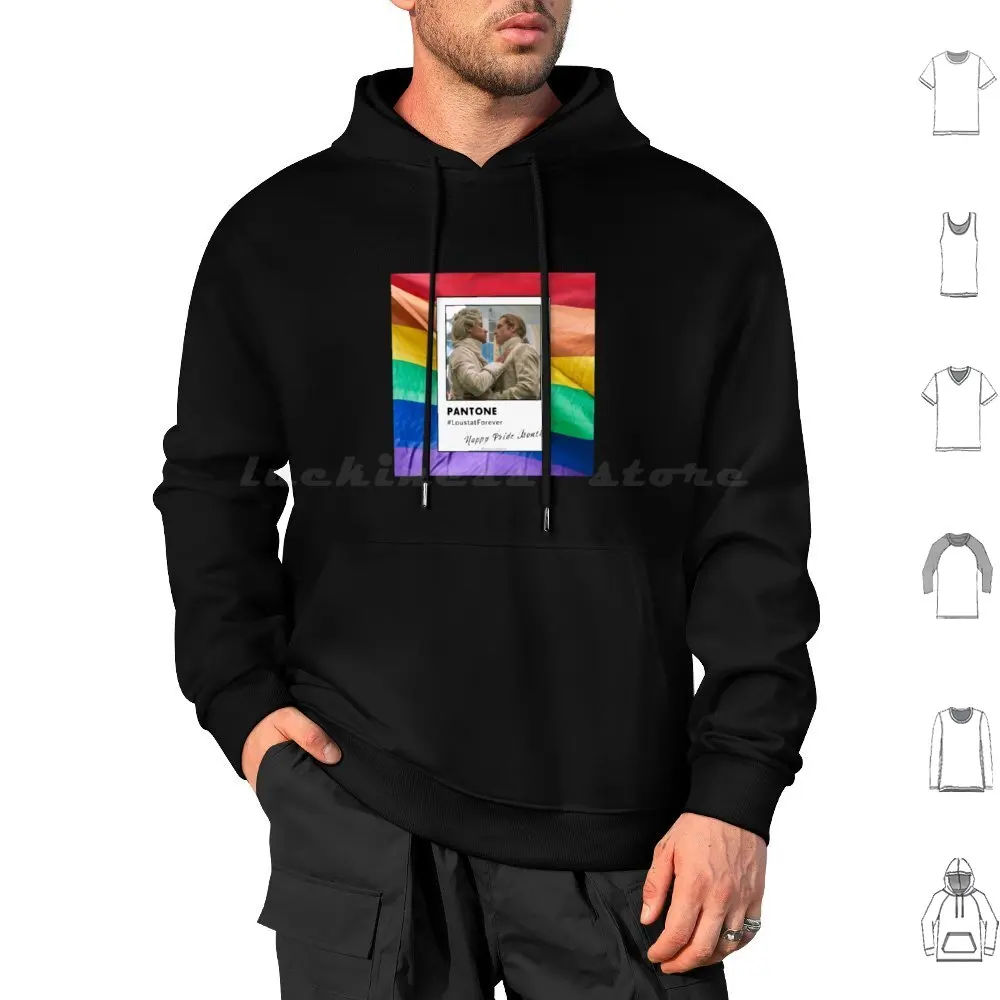 Loustat-Pride Flag Hoodie cotton Long Sleeve Loustat Lestat De Lioncourt Lestat Louis De Pointe Du Lac Interview With The