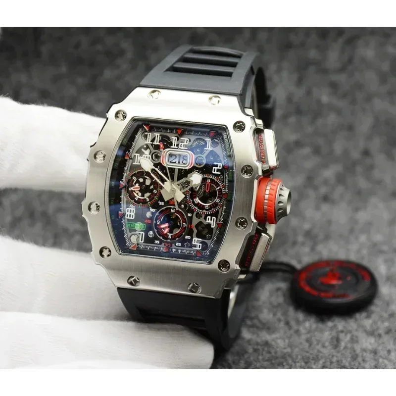 Custom Men\'s Watches 2023 Top Luxury Brand Men Mechanical Wristwatches Automatic Watch For Men RM Clock Montre Homme