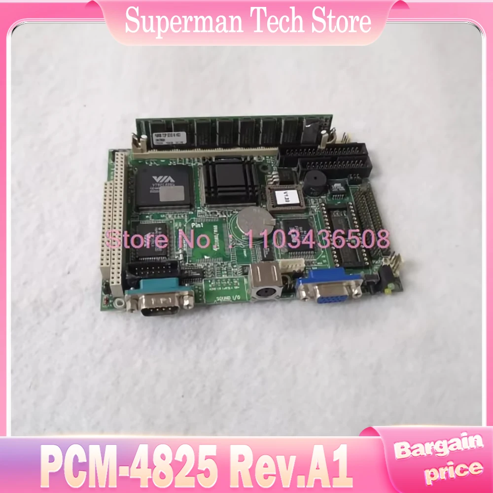 Original For Advantech 3.5 Inch Single Board Computer Motherboard PCM-4825 Rev.A1