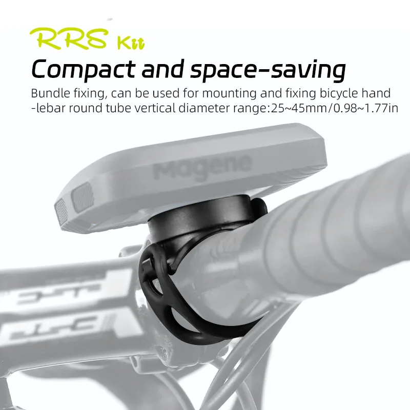 RRSKIT Suporte giratório de 360 graus para guidão de bicicleta de estrada MTB para Garmin IGPSPORT WAHOO XOSS Suporte para computador de bicicleta