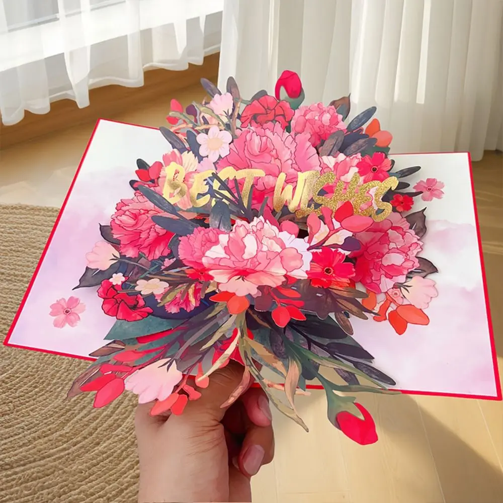 Unique Wishing 3D Butterfly Greeting Card Handmade Colorful Teachers Day Cards Paper Creative Gratitude Card Birthday