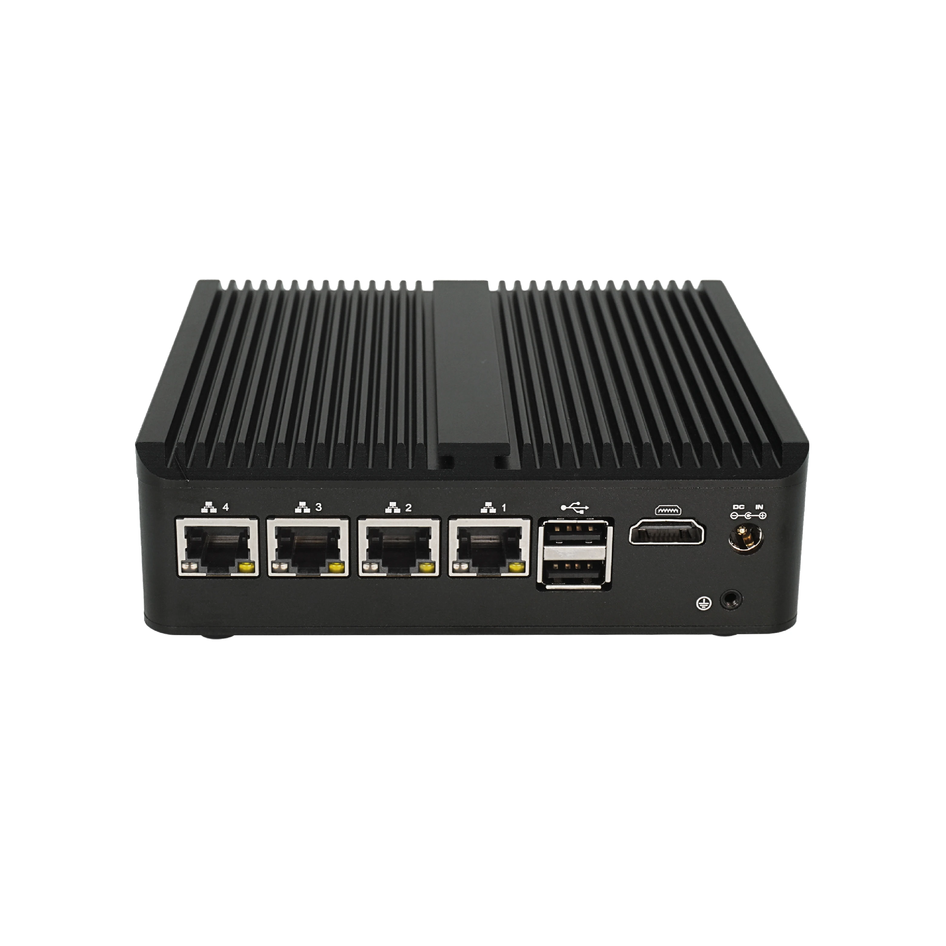 N100 Mini Pc 12th Gen Alder Lake Inte-l I226V 4LAN OPNsense DDR4-3200MHz NVME Industrial Firewall Router Soft Router