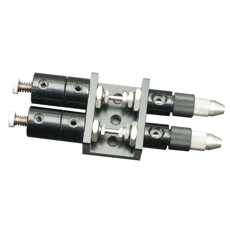 

Hot Sale Pneumatic DJF-54 Precision Double Thimble Double Head Silicone Valved Dispenser Glue Resistant Spray Valve