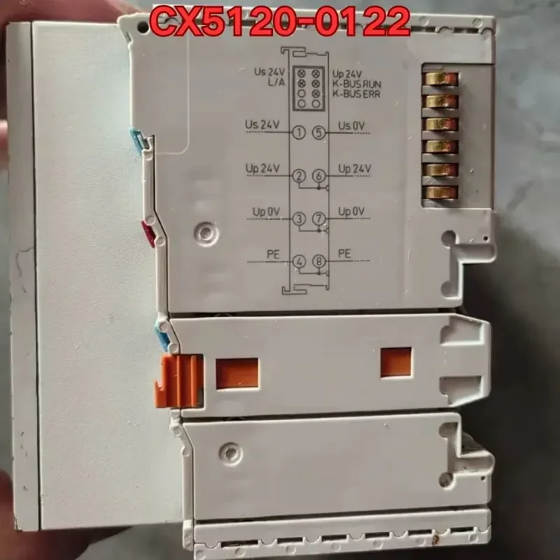 Second-hand PLC module CX5120-0122 function test is normal