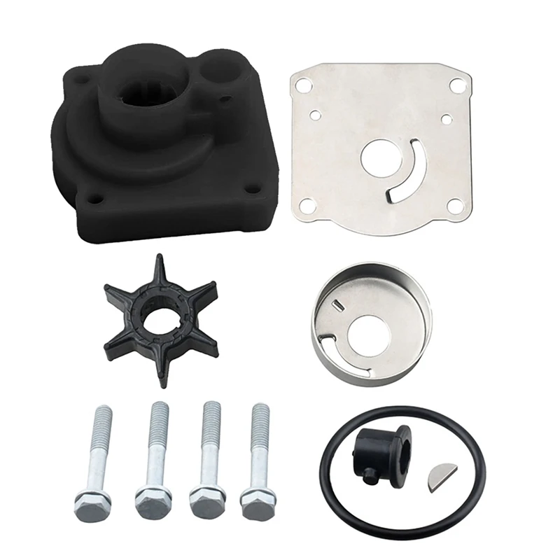 61N-W0078 Water Pump Impeller Repair Kit Fit for Yamaha Impeller Outboards 2/4 Stroke 25Hp