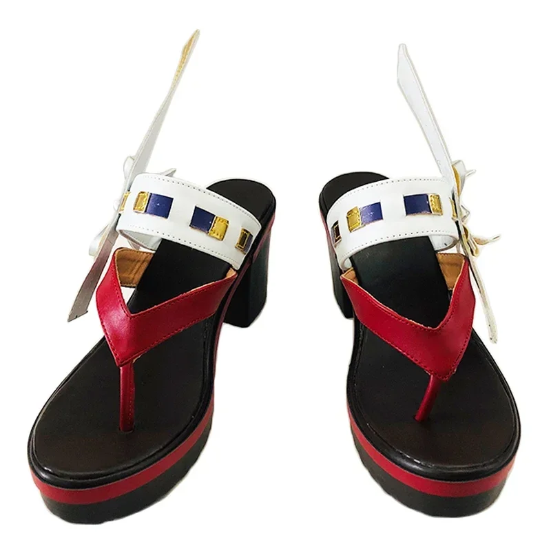 Jogo genshin impacto yae miko cosplay sapatos halloween carnaval fantasia festa cosplay adereços aniversário tamanho personalizado feminino boo k