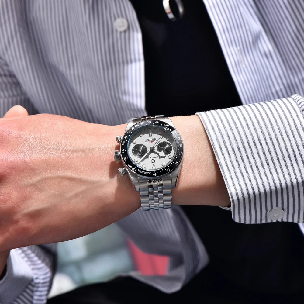 PAGANI DESIGN New Panda Men's Watches Top Luxury Quartz Wristwatches Chronograph Watch Man 2026 Gift AR Sapphire Ceramic Bezel
