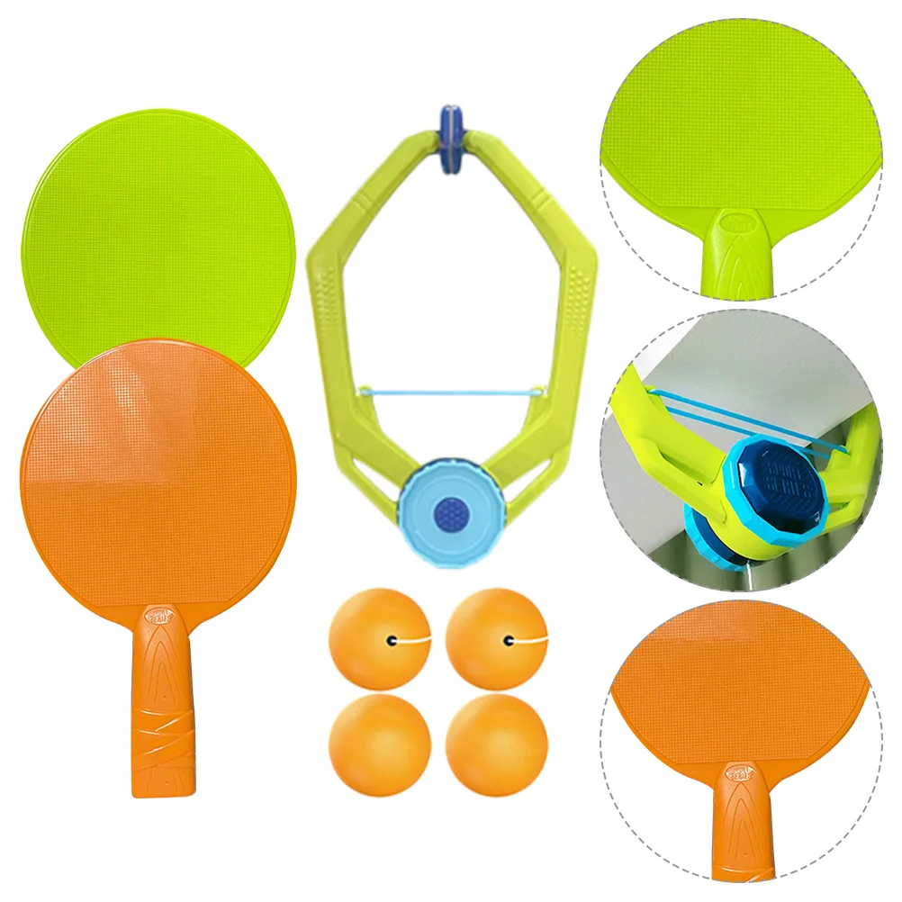 

Hanging Table Tennis Kit Funny Toys Kids Pong Paddle Practicing Trainer Pvc Training Kits Child