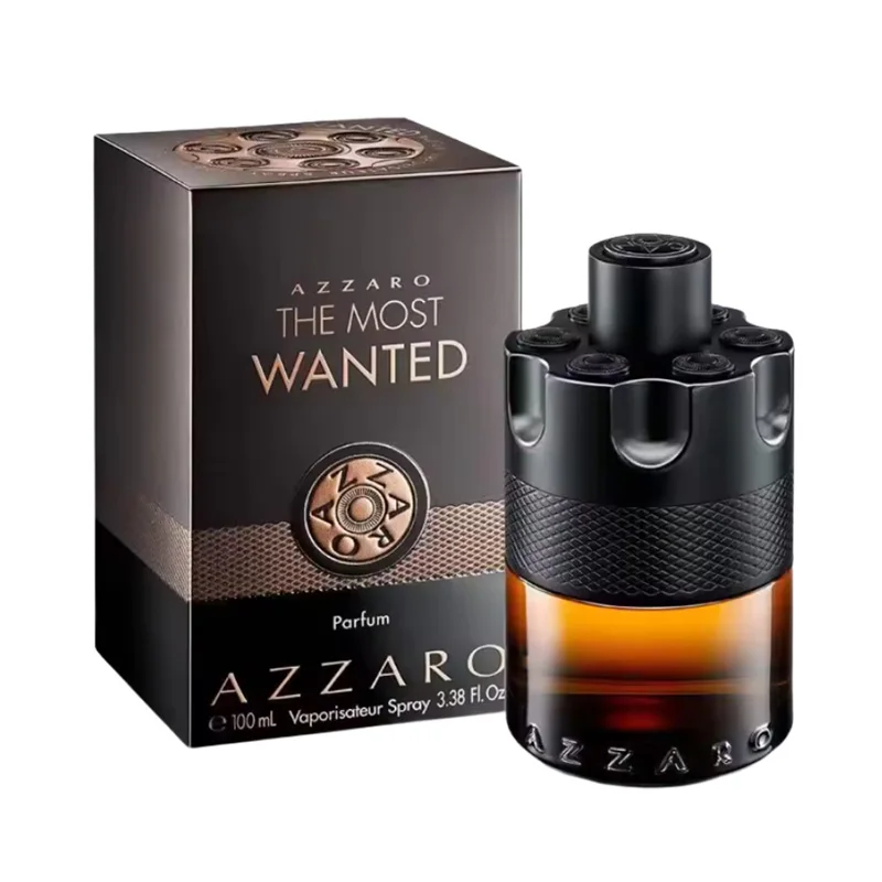 100ml Azzaro The Most Wanted Parfum Colonia intensa para hombres Fragancia picante y seductora Uso duradero Perfume de lujo para hombres