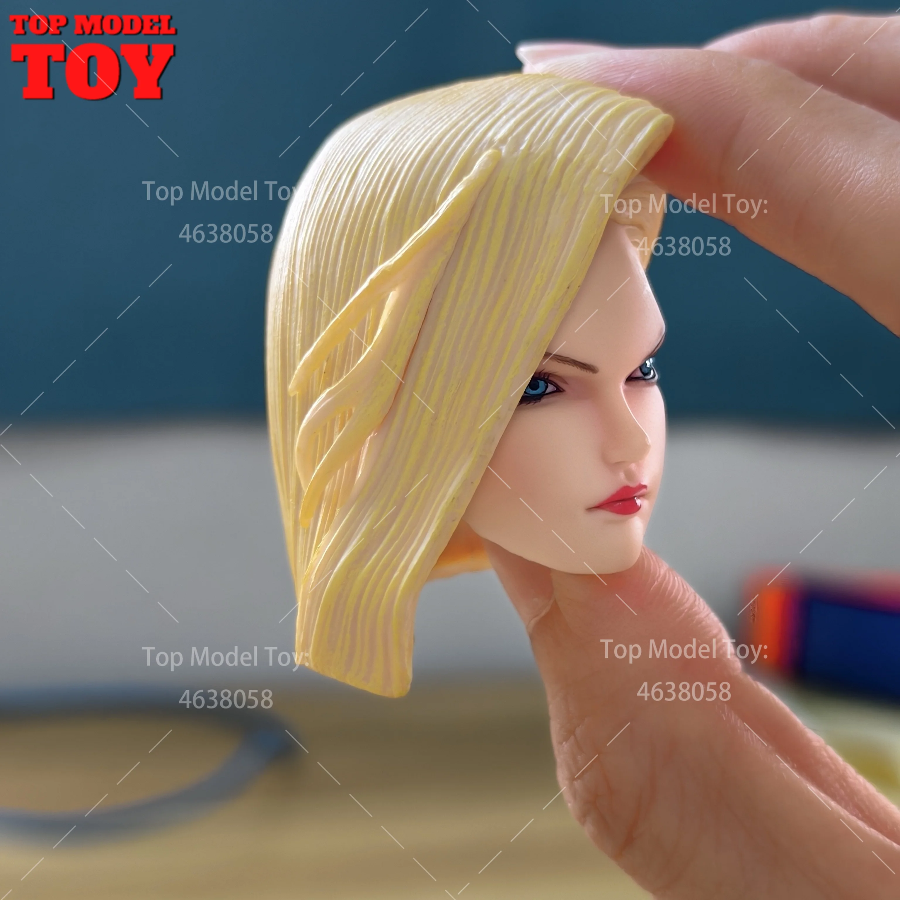 Iminitoys M003 Scala 1/6 Android No.18 Versione diretta Testa femminile Scultura Modello Misura 12 ''Soldato Action Figure Corpo Bambole