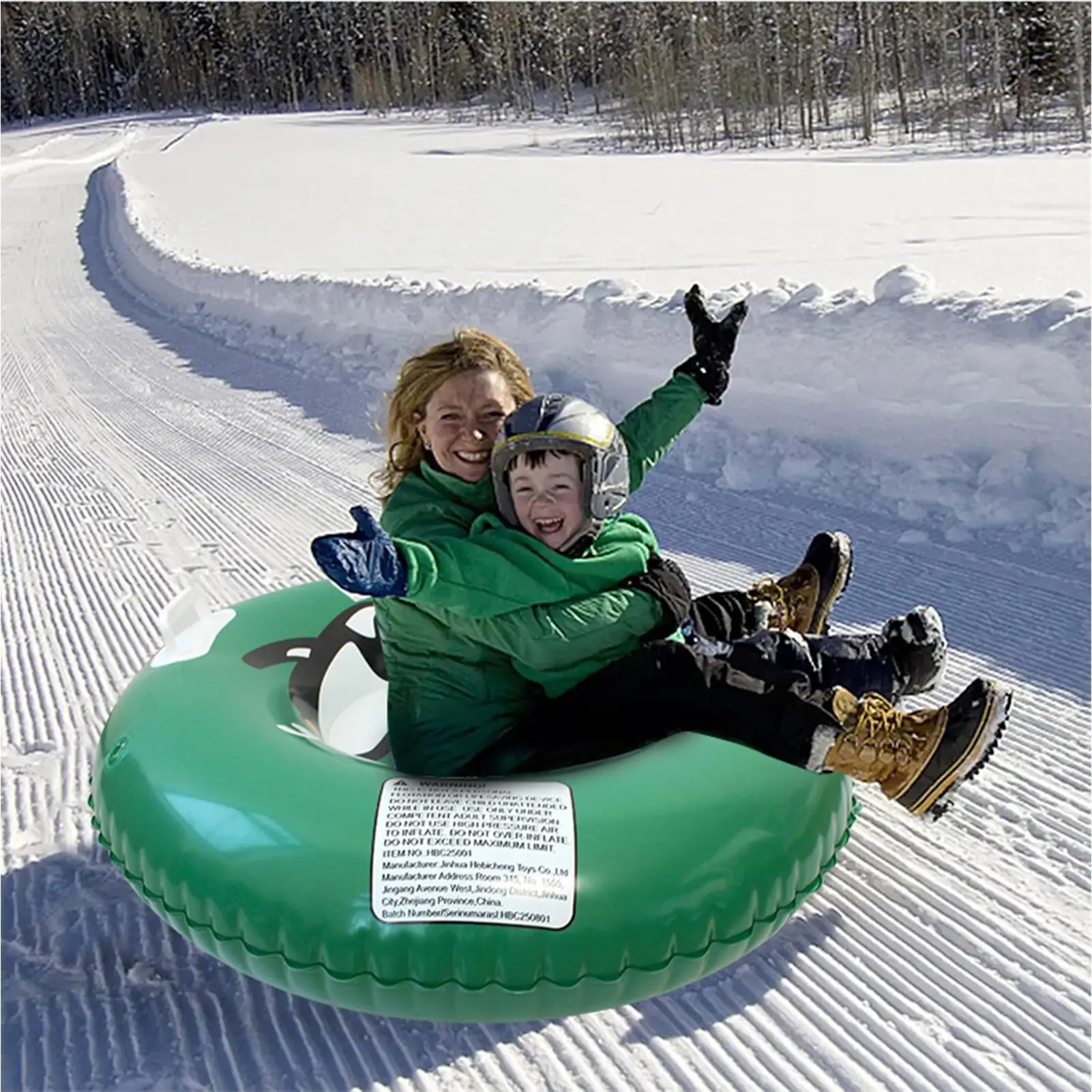 

Надувные сани для снежной трубки, надувные снежные трубки с ручками, зимние уличные игрушки для активного отдыха, приключения, рыбалки, пляжа на открытом воздухе
