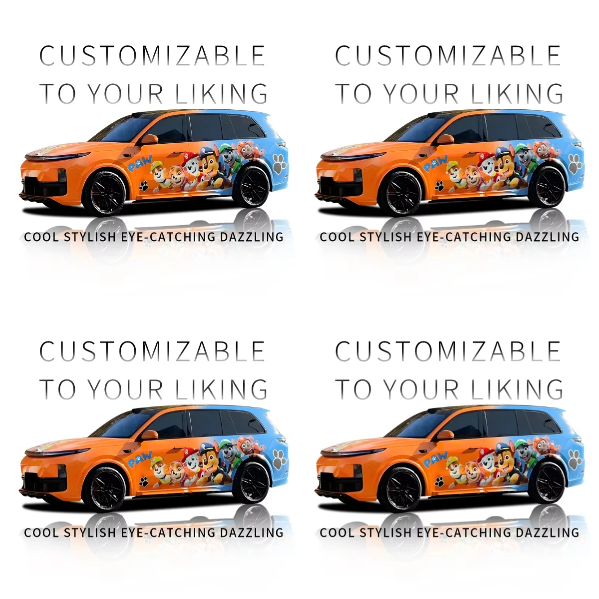 American Quality PVC TPU Electroplated Decorative Film Vehicle Wrapping Stickers Vehicle Colour Change Film