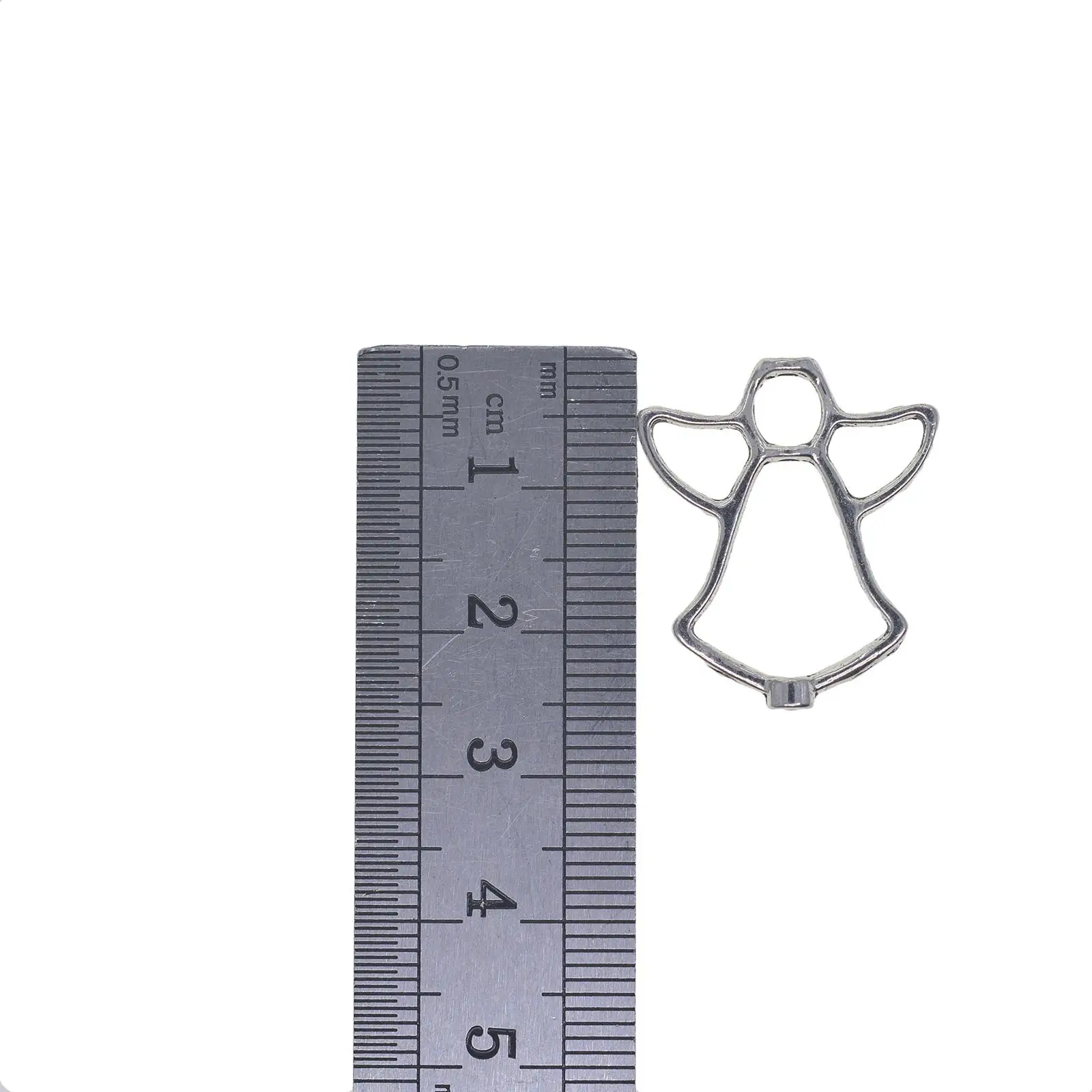 Angel Beads Charms Vintage Zinc Alloy Loose Spacer Beads DIY Jewelry Pendant for Necklace Making Craft