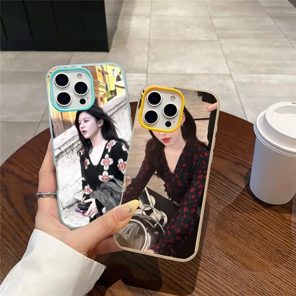 Funda para Teléfono Go Youn-jung, Funda Protectora de Doble Capa a Prueba de Golpes para iPhone 17 16 15 14 13 12ProMax