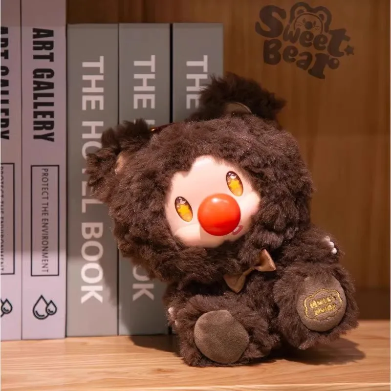 Mole Manor Sweetheart Bear Series Blind Box Cute Plush Doll Backpack Decoration Pendant Doll Surprise Doll Pendant Gift Decorati