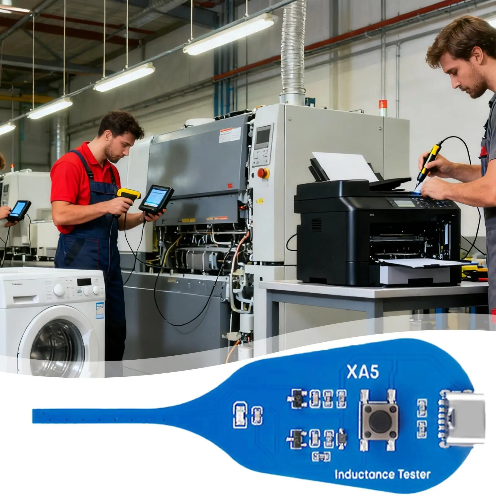 

Тестер процессора, электромагнитный индукционный детектор, оборудование для обслуживания катушек для компьютерной техники, ПК, ноутбука, телефона, обслуживания автомобиля