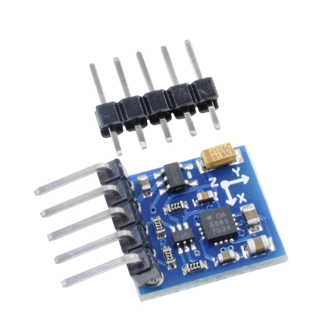 GY-271 HMC5883L Dreiachsiger Magnetfeldkompass Magnetometer IIC-Sensormodul für Arduino – Detail 7