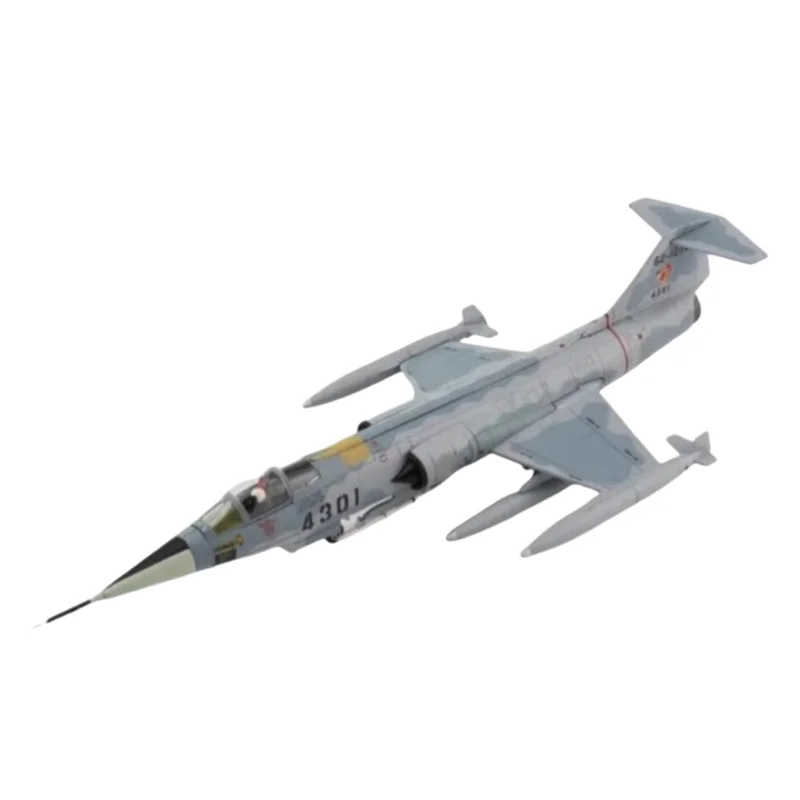 

HM Diecast 1/72 Scale F104 Starfighter F-104G Finished Alloy Static Display Model Aircraft Collectible Ornament Decoration