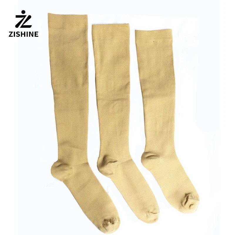 Prosthetic Decorative Cover Socks for Above Below Knee Amputees Elastic Protective Outer Sleeve Skin Color Cosmetic Stockings