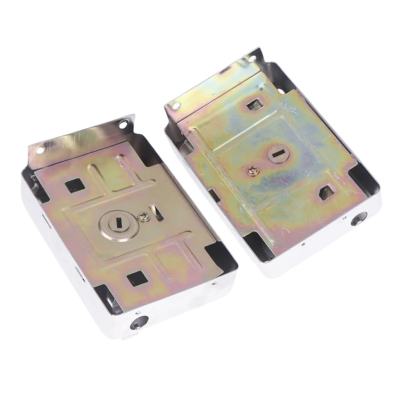 Exterior Iron Door Locks Security Anti-theft Lock Multiple Insurance Lock Wood Gate Lock Hardware