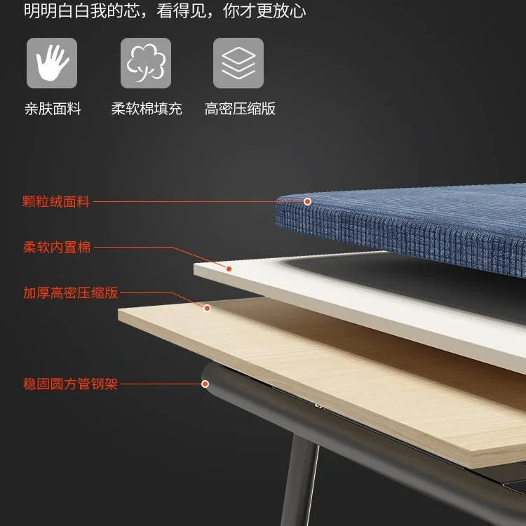 AOLIVIYA Portable Folding Bed Single Double Cot Sleeper Daybed Recliner Sofa Chair Lounger Ottoman Couch