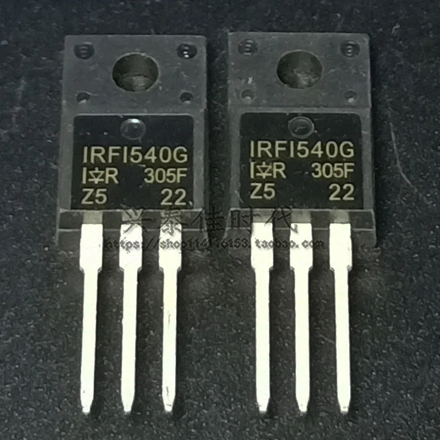 

6PCS/lot IRFI540G IRF1540 TO-220F Driving integrated circuit