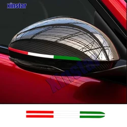 2X Car Rearview Mirror Sticker For Fiat 500 Abarth Sport 595 695 Auto Accessories Tipo Bravo Freemont Auto Accessories