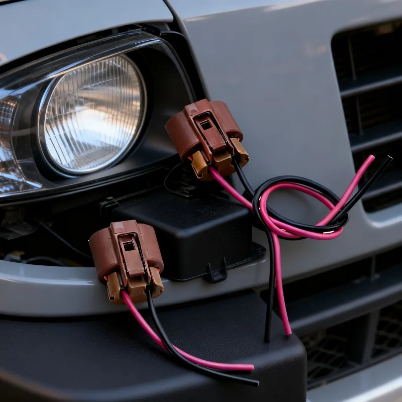 

Водонепроницаемый разъем-держатель для автомобильных фар 9005 HB3 9006 HB4, жгут проводов, основание для противотуманных фар, прочный OEM-разъем