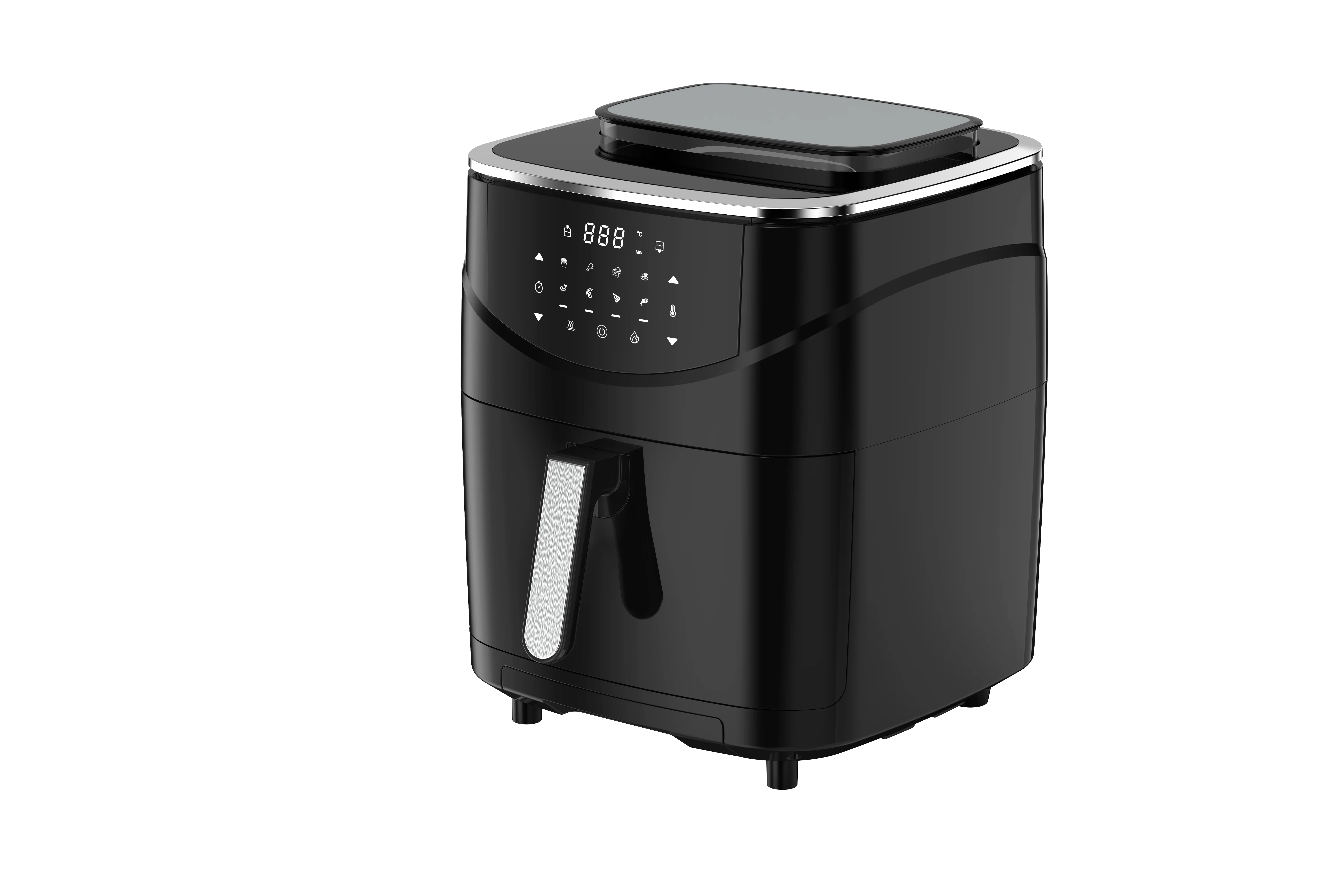 &7 Litres Innovative 2-in-1 Air Fryer Steam Oven Oil-Free & Moist Cooking Multiple Sizes For Global Restaurant/Household