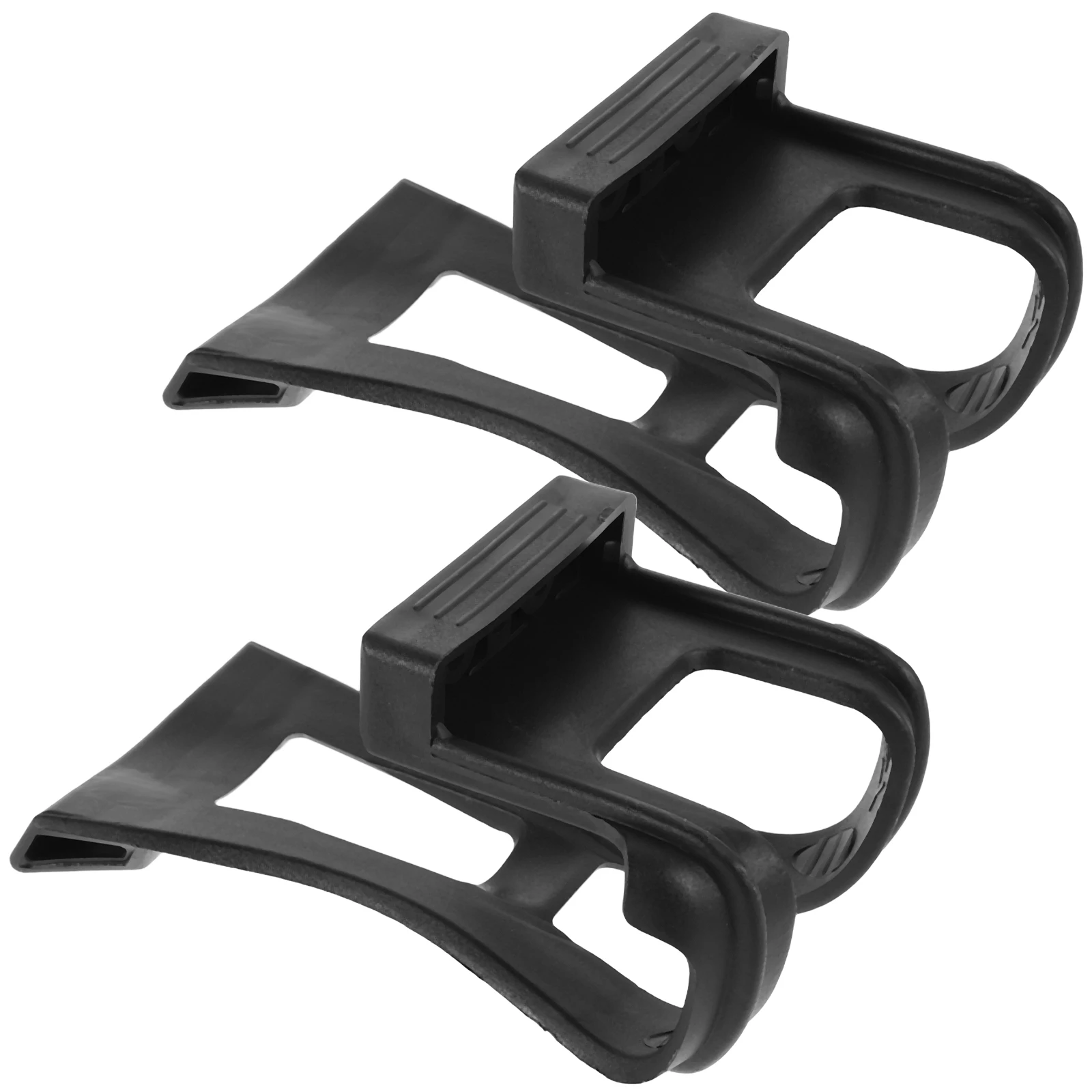 

2pcs Dog Mouth Cover Clip Cage Pedals Strap Belts Accessories Replacement Black Bike Pedal Toe Clips Bicycle Foot Clips