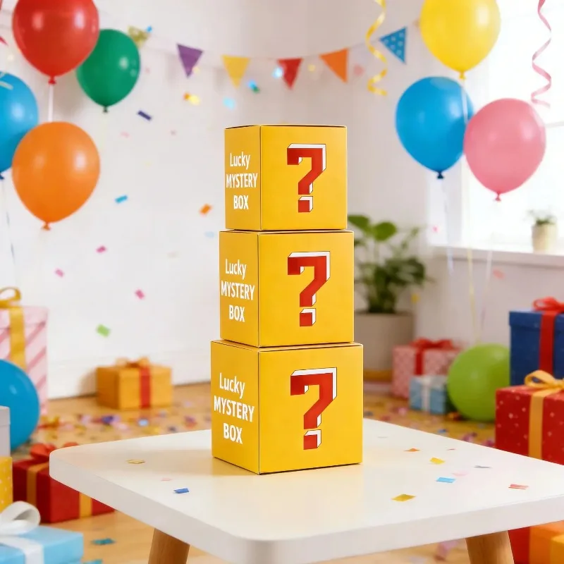 

Таинственная коробка-сюрприз: электронные игрушки, игровые приставки, веселые игрушки и другие случайные подарки высокой ценности, тематическая вечеринка в стиле Lucky & Face